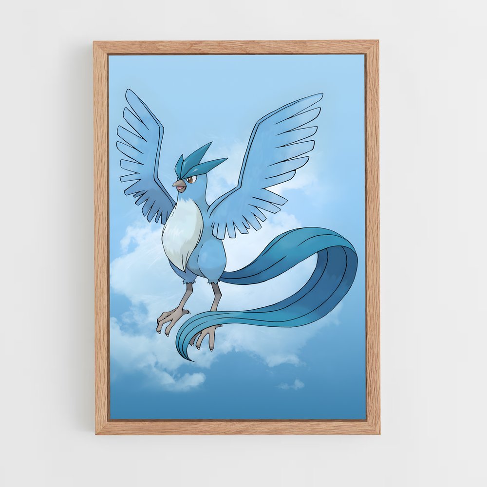 Poster Élan Azur – affiche Pokemon (vue 4)