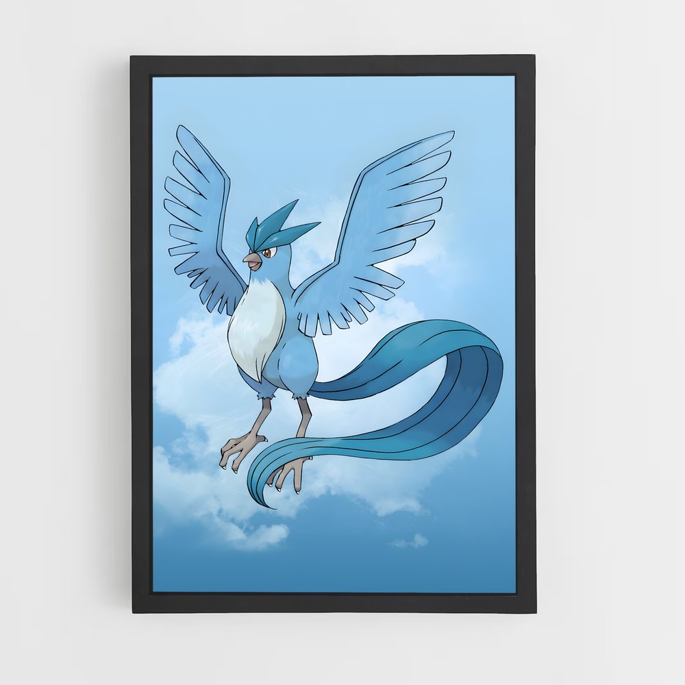 Poster Élan Azur – affiche Pokemon (vue 2)