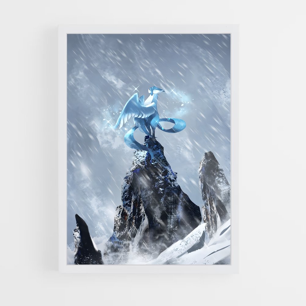 Poster Élévation Azur – affiche Pokemon (vue 3)
