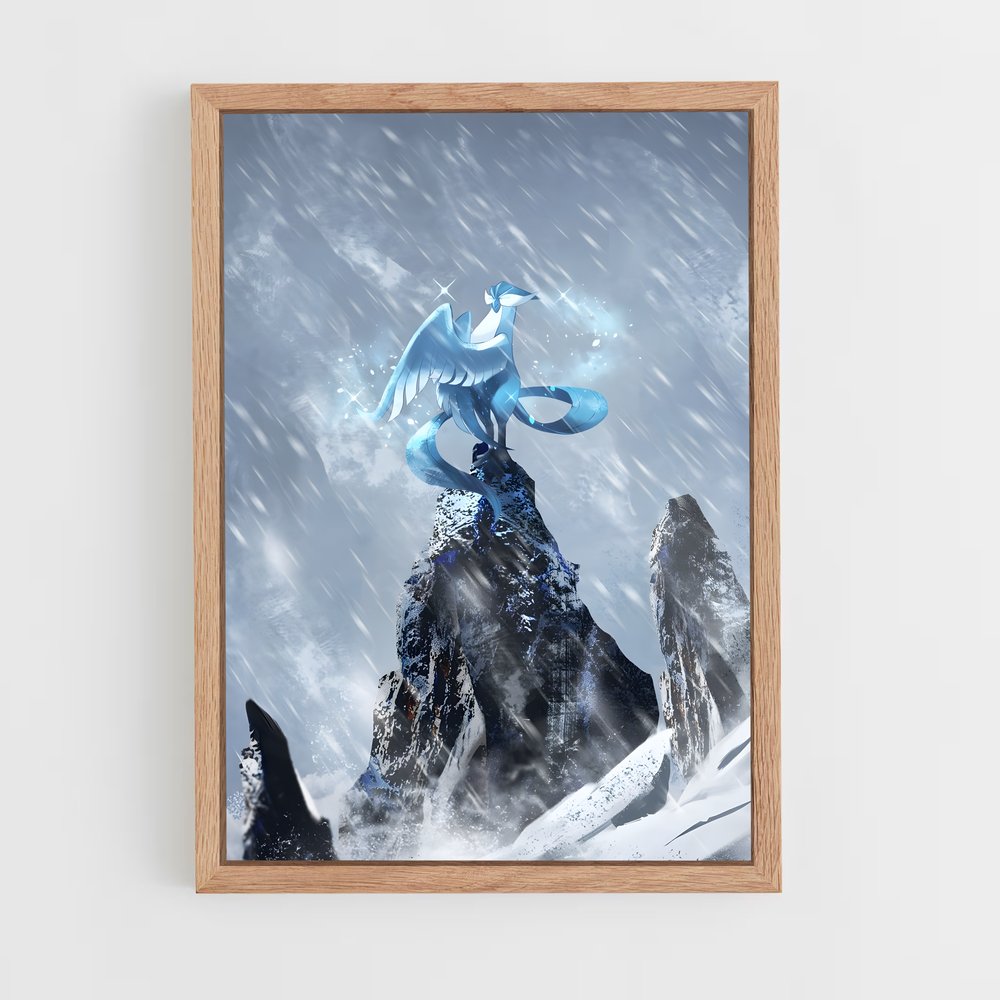 Poster Élévation Azur – affiche Pokemon (vue 4)