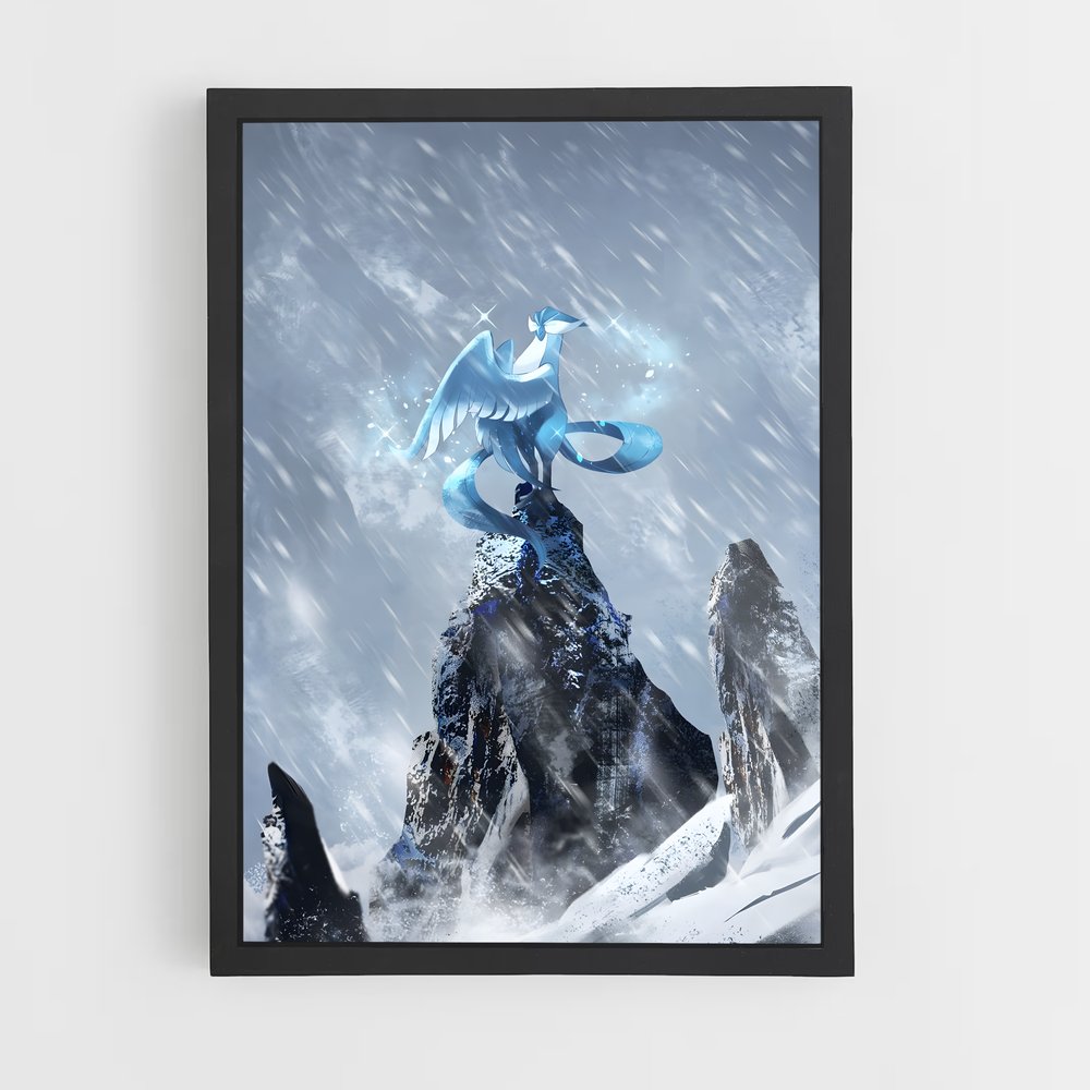 Poster Élévation Azur – affiche Pokemon (vue 2)
