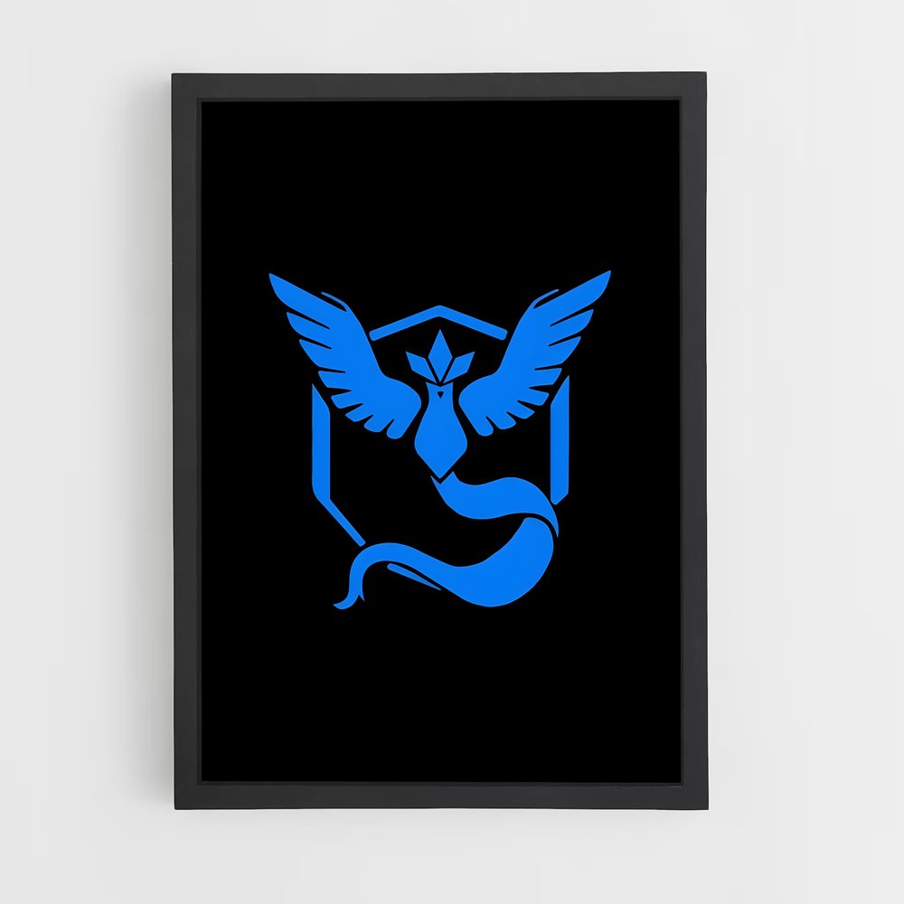 Poster Articuno: L'Esprit du Froid – affiche Pokemon (vue 2)