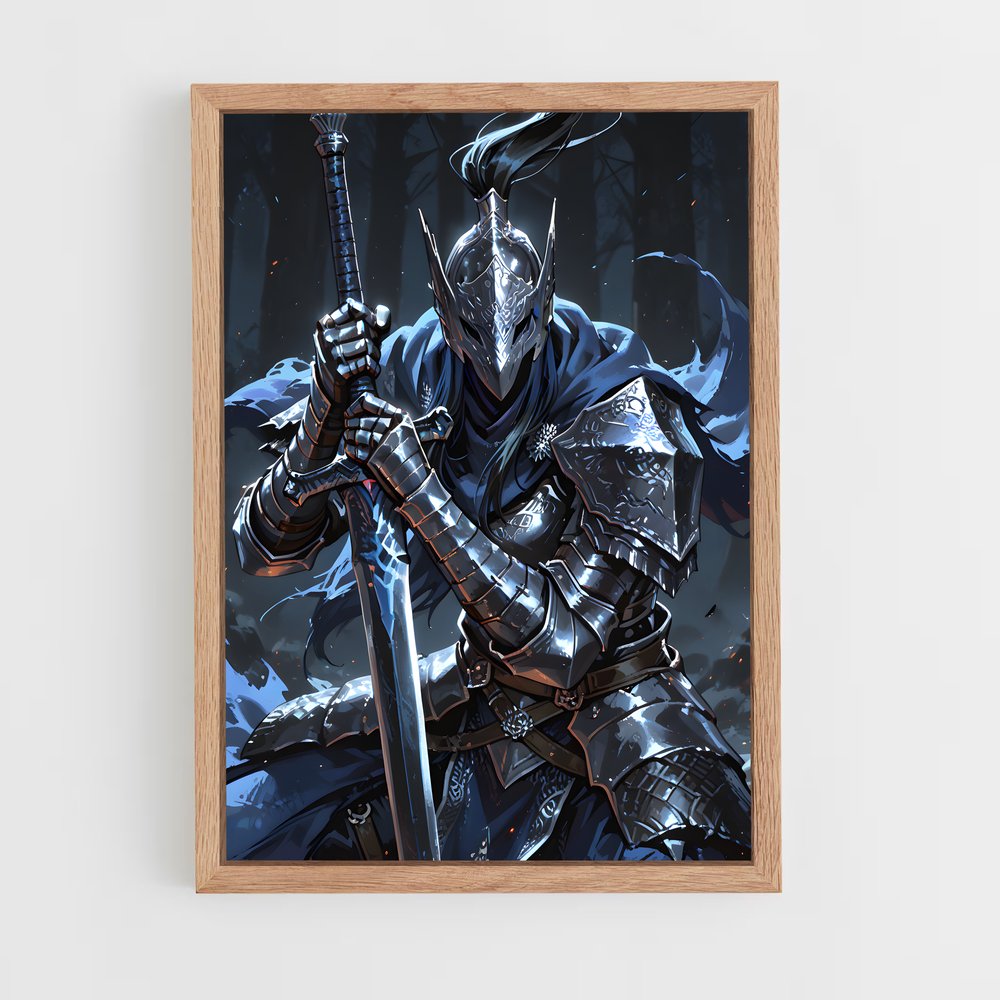 Poster Artorias chevalier – affiche Dark souls (vue 4)