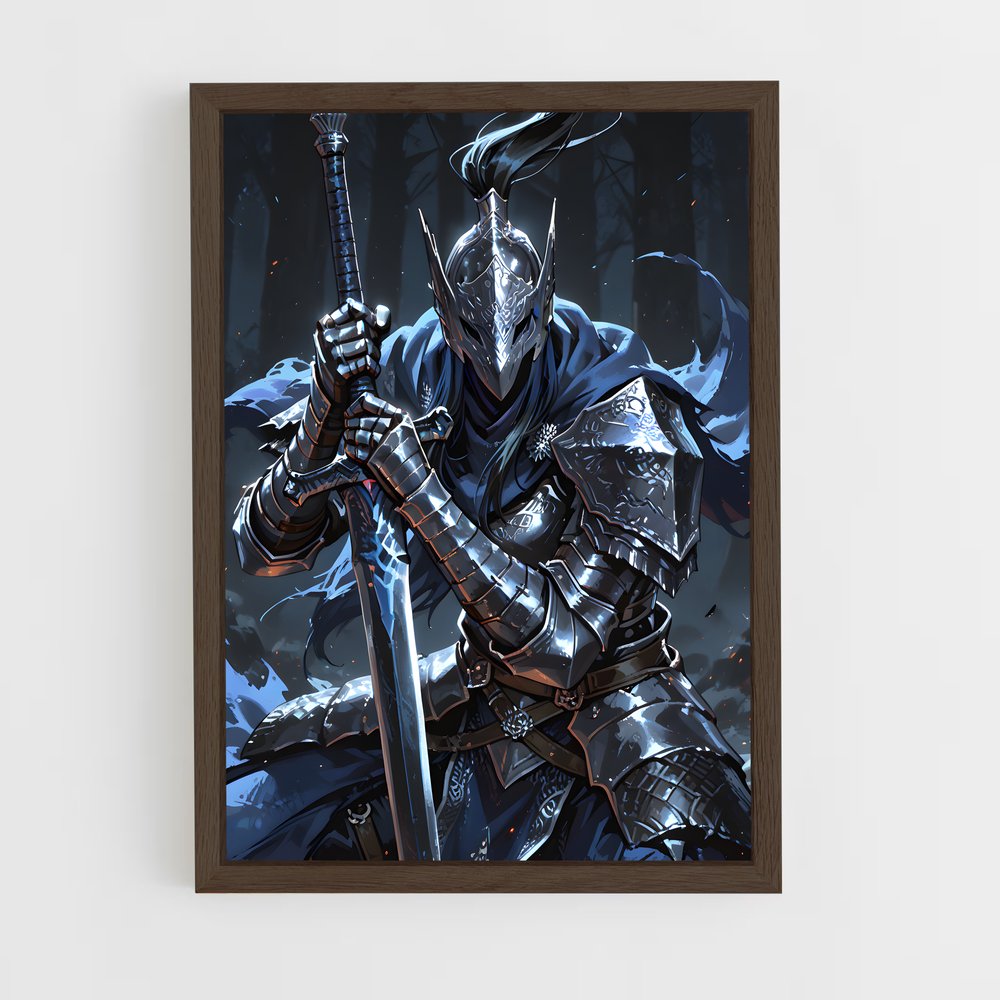 Poster Artorias chevalier – affiche Dark souls (vue 5)