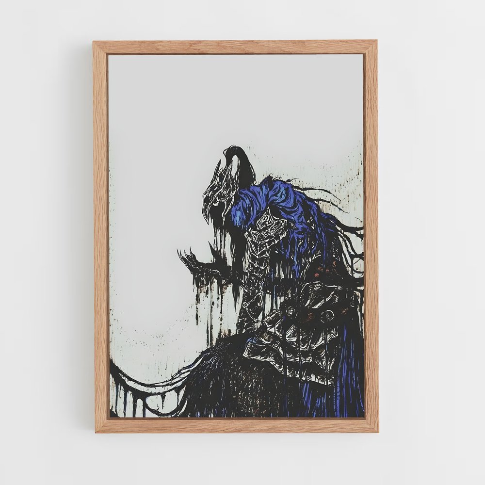 Poster Artorias grâce – affiche Dark souls (vue 4)