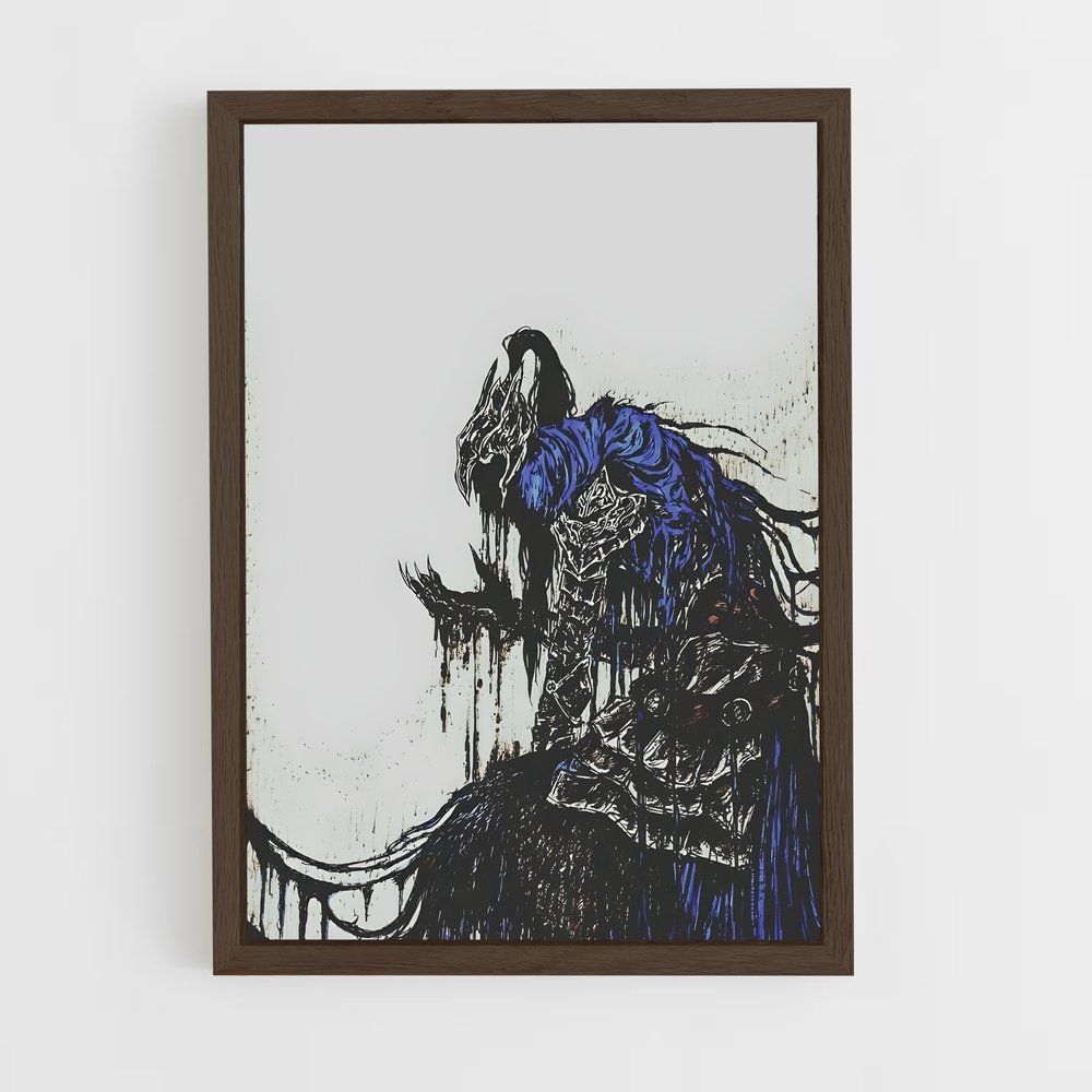 Poster Artorias grâce – affiche Dark souls (vue 5)