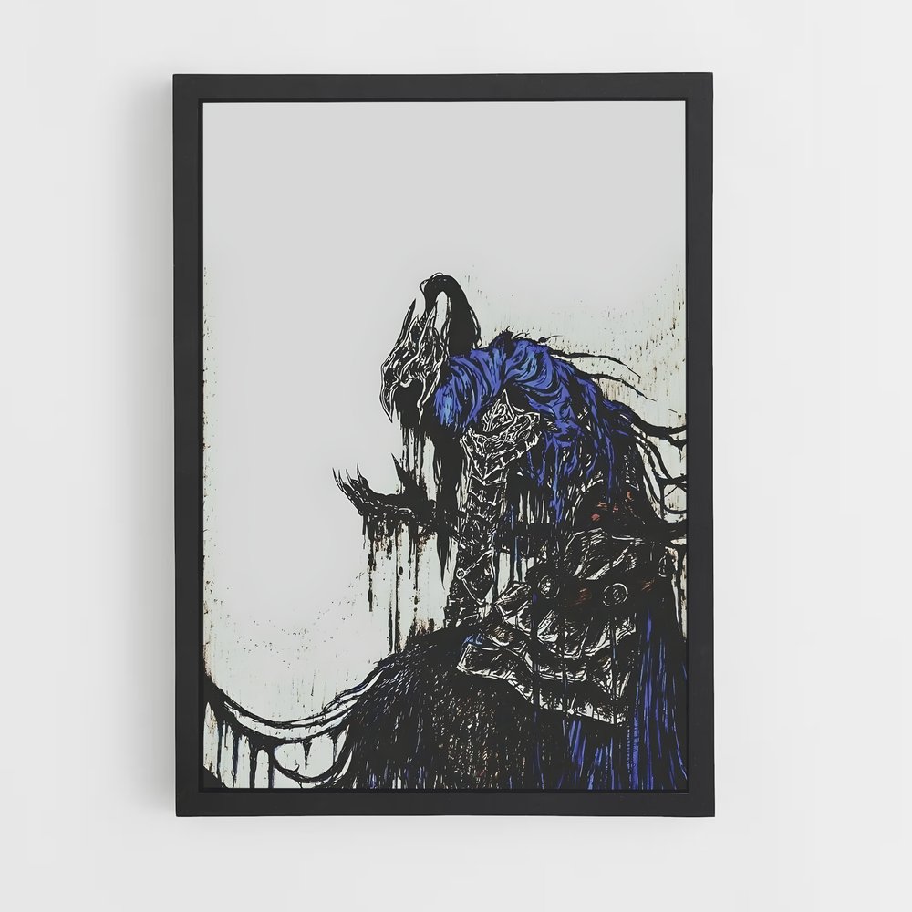 Poster Artorias grâce – affiche Dark souls (vue 2)