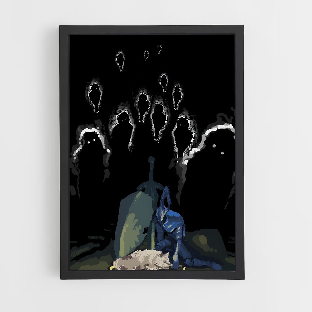 Poster Esprit Brumeux – affiche Dark souls (vue 2)