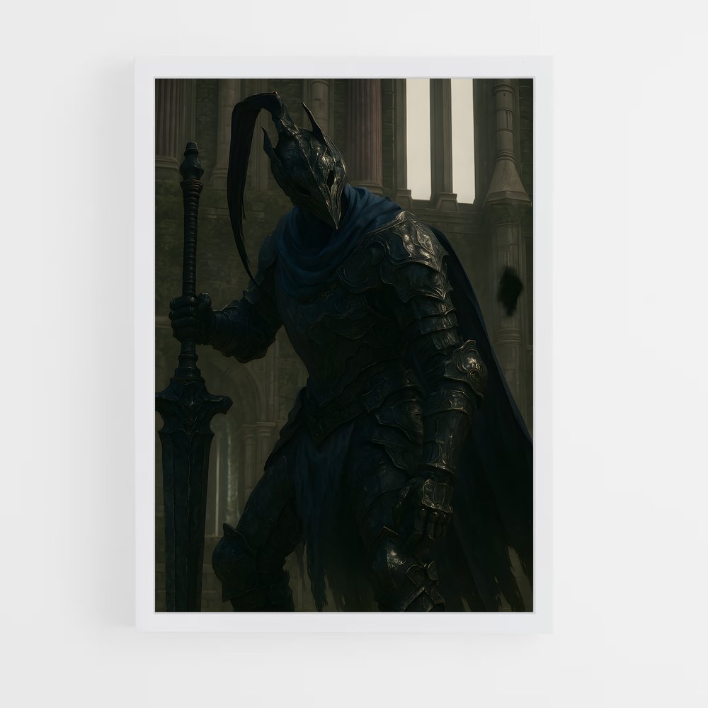 Poster Le Croisé Éternel – affiche Dark souls (vue 3)
