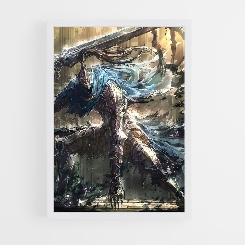 Poster Artorias Votre – affiche Dark souls (vue 3)