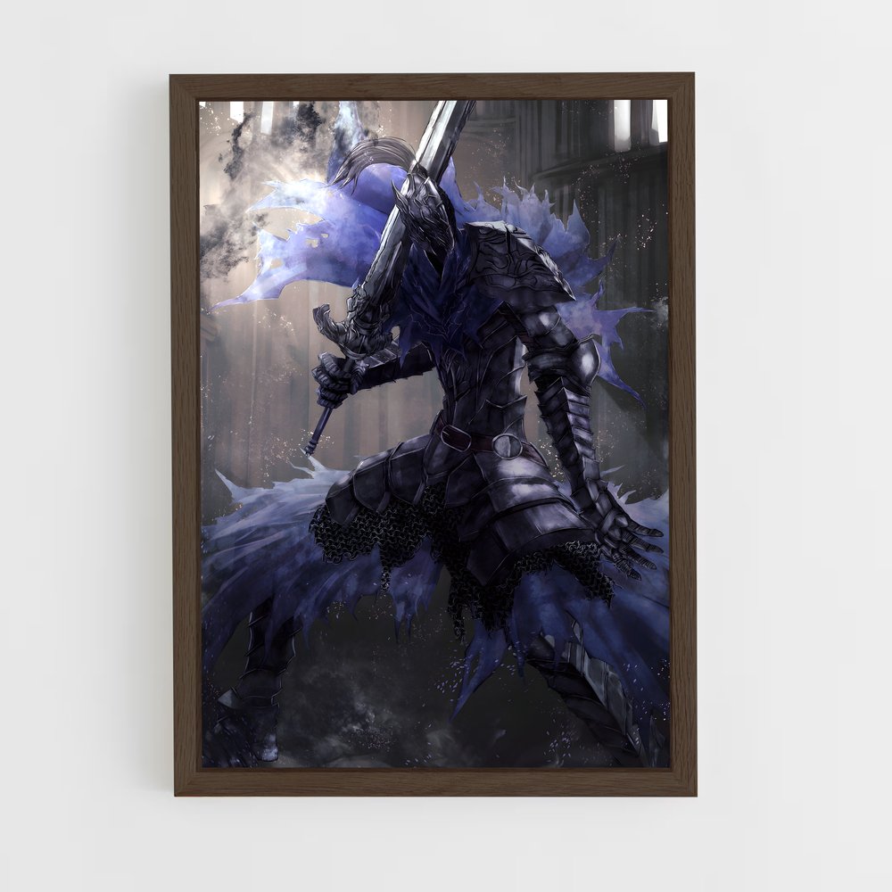 Poster Artorias de chevalier – affiche Dark souls (vue 5)