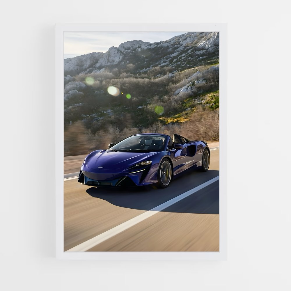 Poster Artura Lumineux – affiche Mclaren (vue 3)