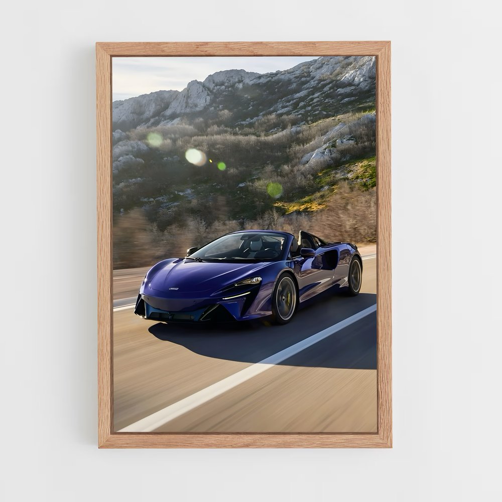 Poster Artura Lumineux – affiche Mclaren (vue 4)