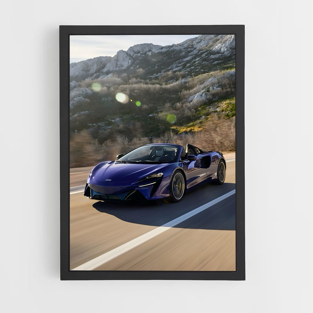 Poster Artura Lumineux – affiche Mclaren (vue 2)