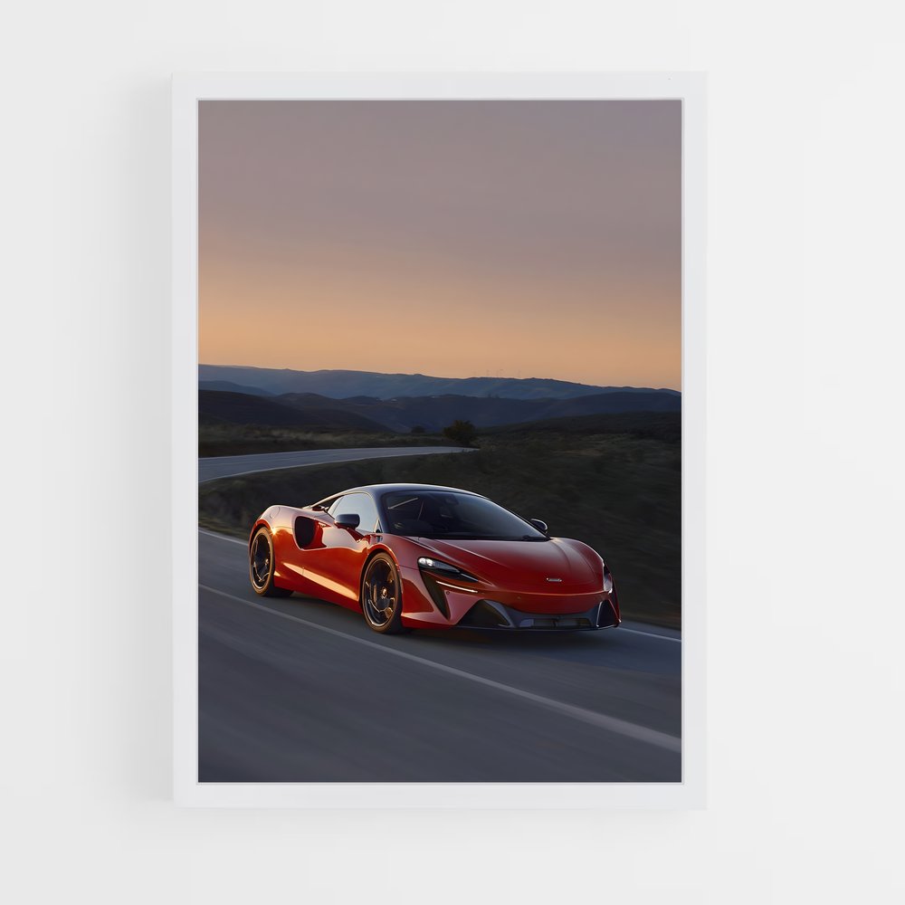 Poster Artura Éblouissant – affiche Mclaren (vue 3)
