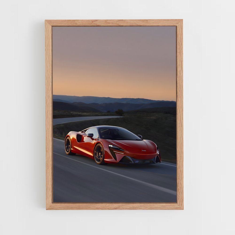 Poster Artura Éblouissant – affiche Mclaren (vue 4)