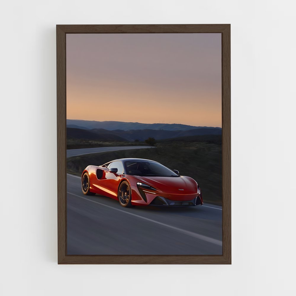 Poster Artura Éblouissant – affiche Mclaren (vue 5)