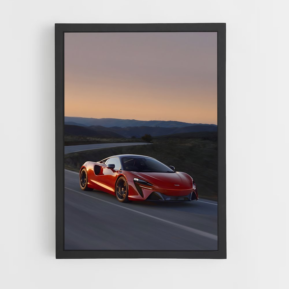 Poster Artura Éblouissant – affiche Mclaren (vue 2)