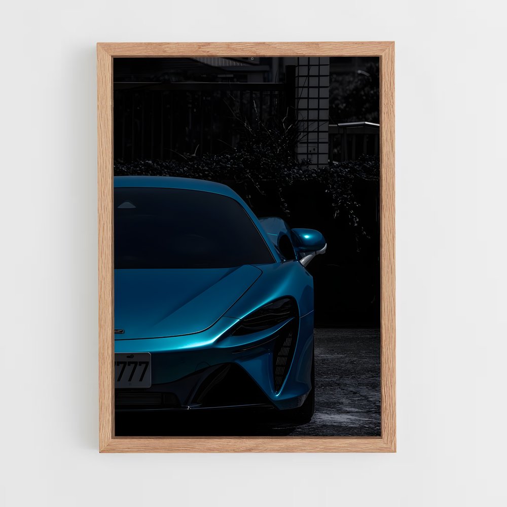 Poster Éblouissant Artura – affiche Mclaren (vue 4)
