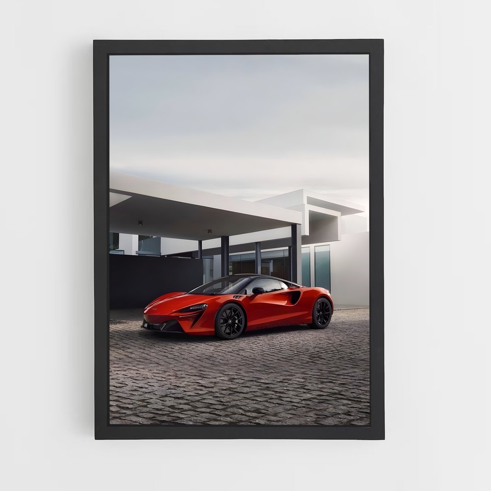 Poster Artura Éthéré – affiche Mclaren (vue 2)