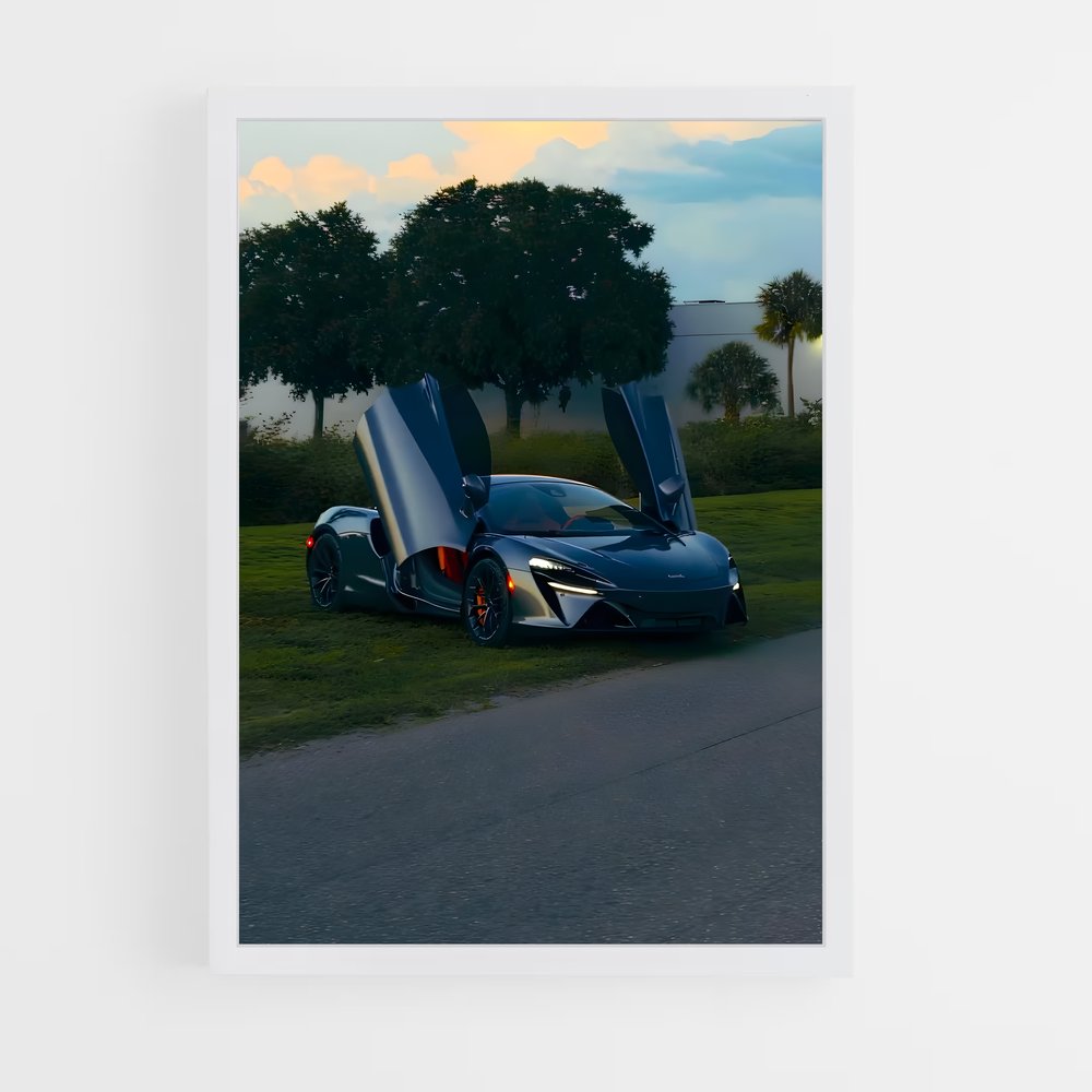 Poster Éclatant Artura – affiche Mclaren (vue 3)