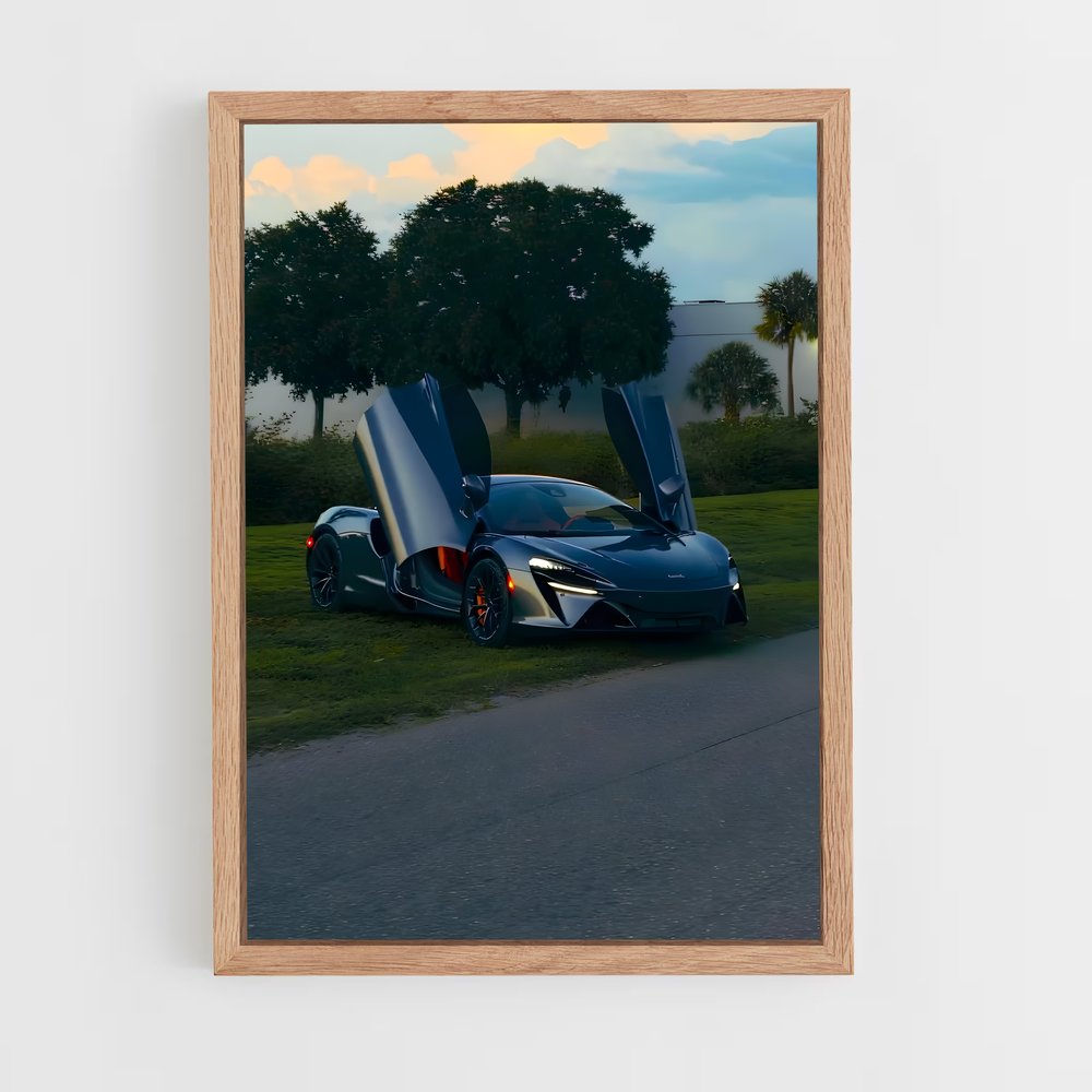 Poster Éclatant Artura – affiche Mclaren (vue 4)