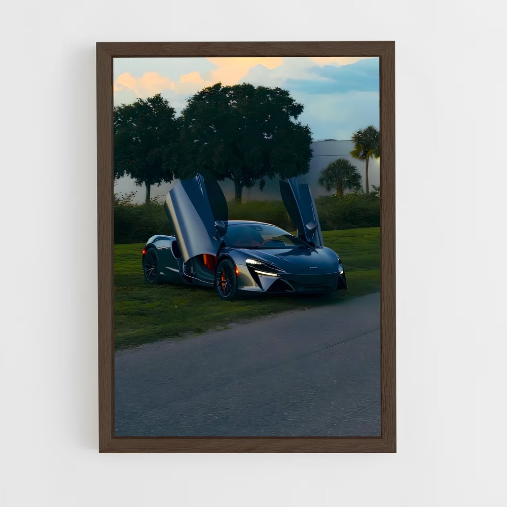 Poster Éclatant Artura – affiche Mclaren (vue 5)