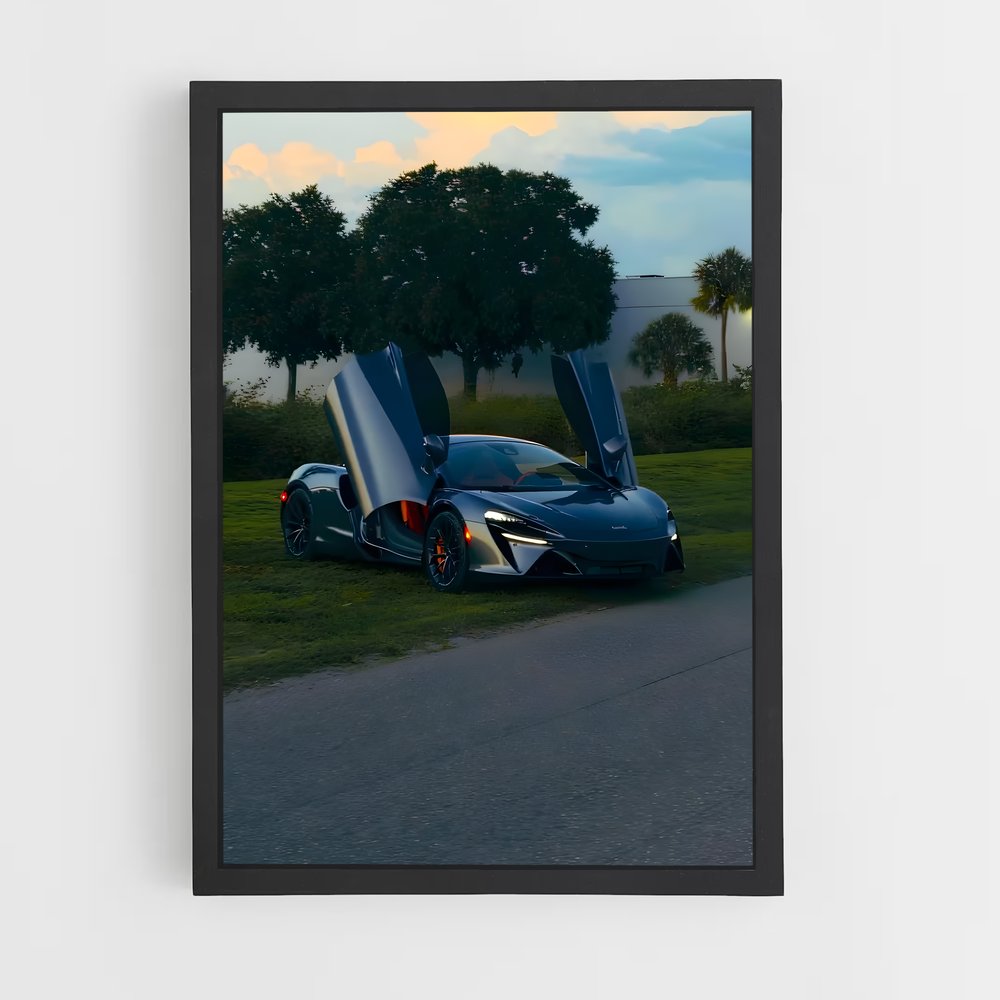 Poster Éclatant Artura – affiche Mclaren (vue 2)