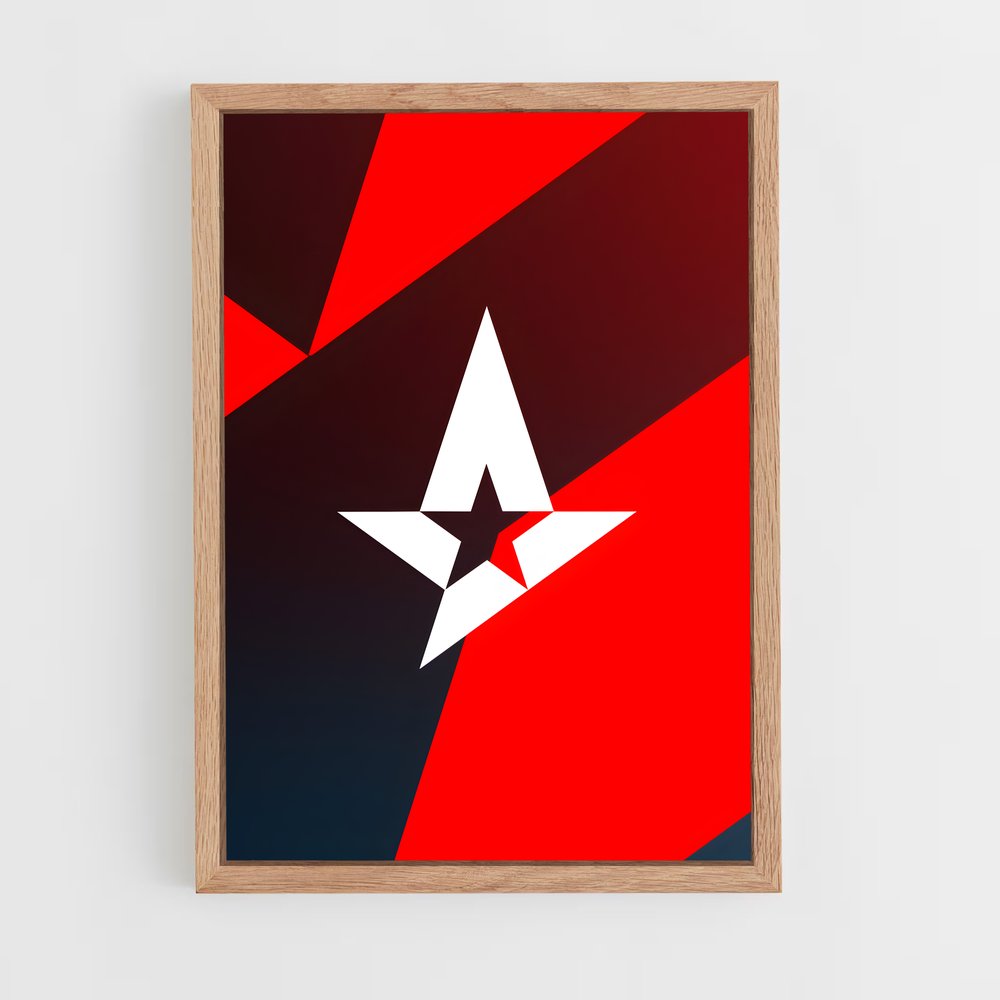 Poster Étoile Sombre – affiche Esports (vue 4)