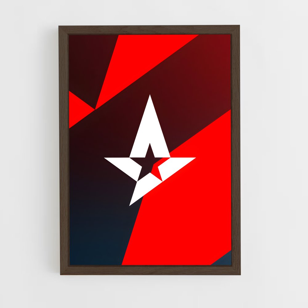 Poster Étoile Sombre – affiche Esports (vue 5)