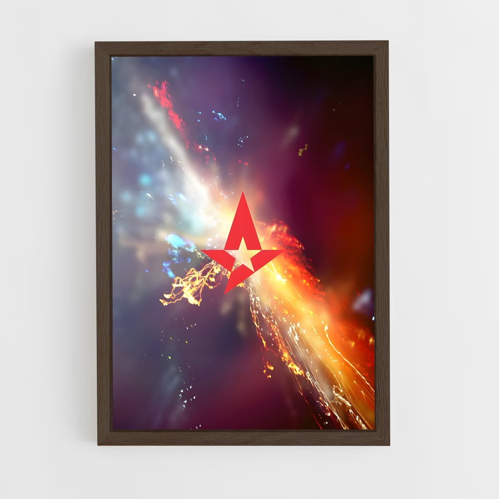 Poster Astralis étoile – affiche Esports (vue 5)