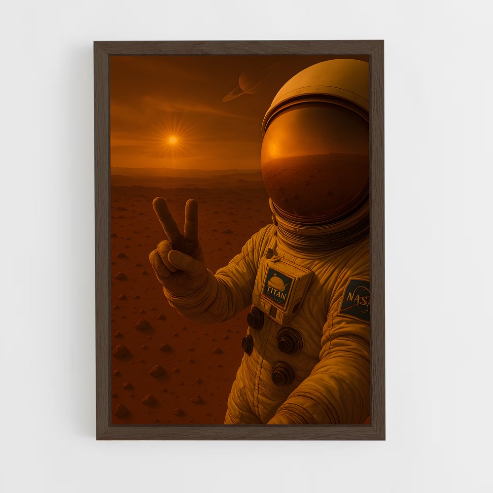 Poster Astronaute en Voyage – affiche Astronautes (vue 5)