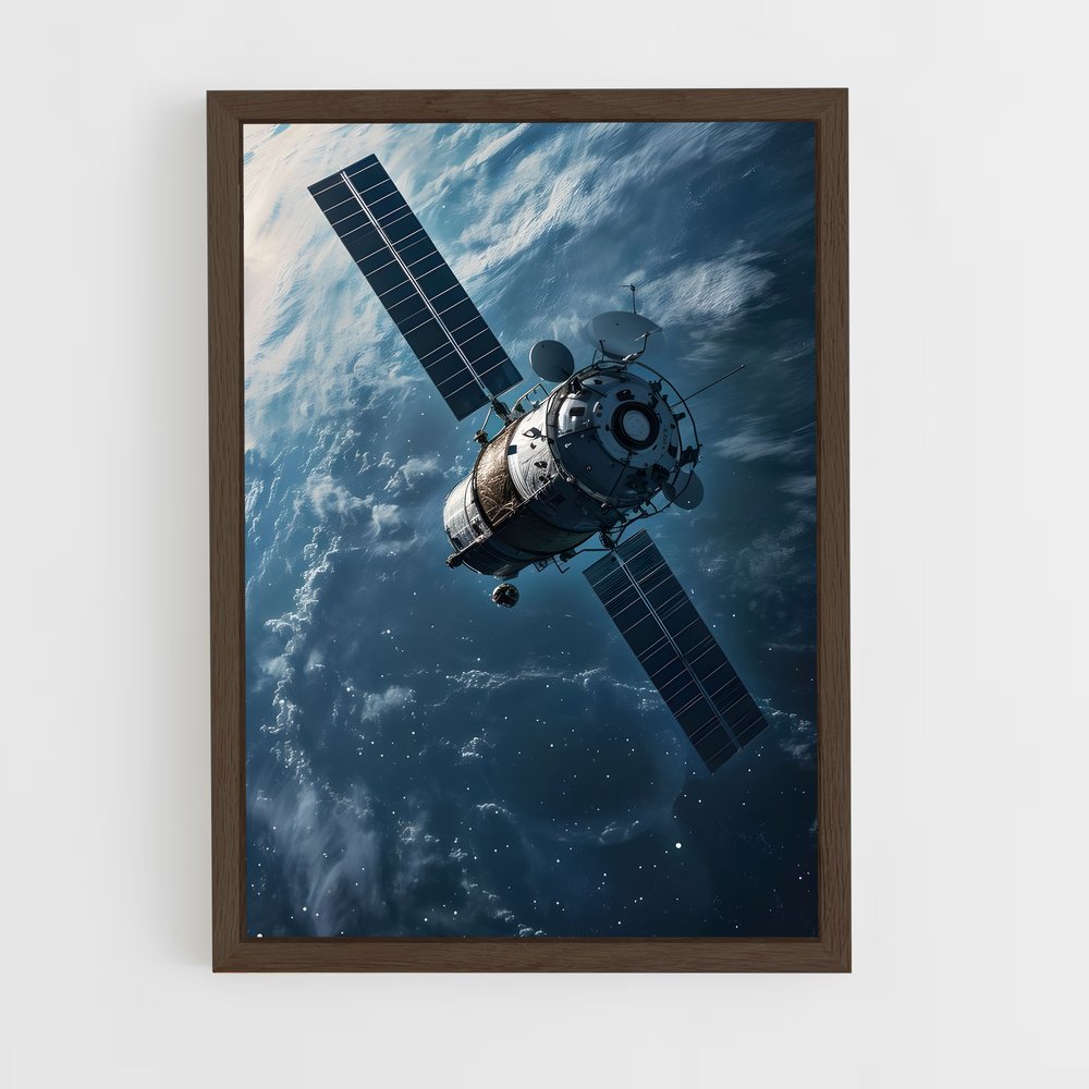 Poster Station Galactique – affiche Astronautes (vue 5)