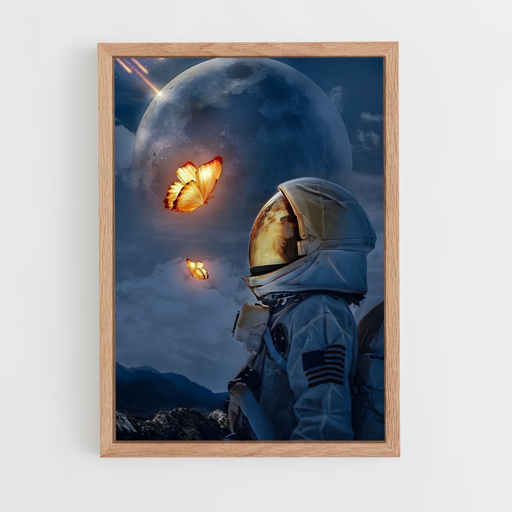 Poster Astronaute en Mission – affiche Astronautes (vue 4)