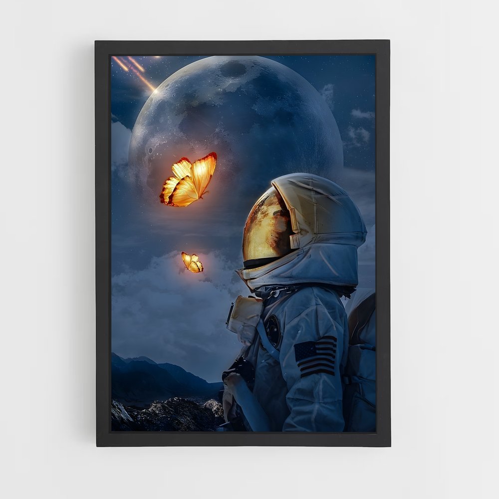 Poster Astronaute en Mission – affiche Astronautes (vue 2)