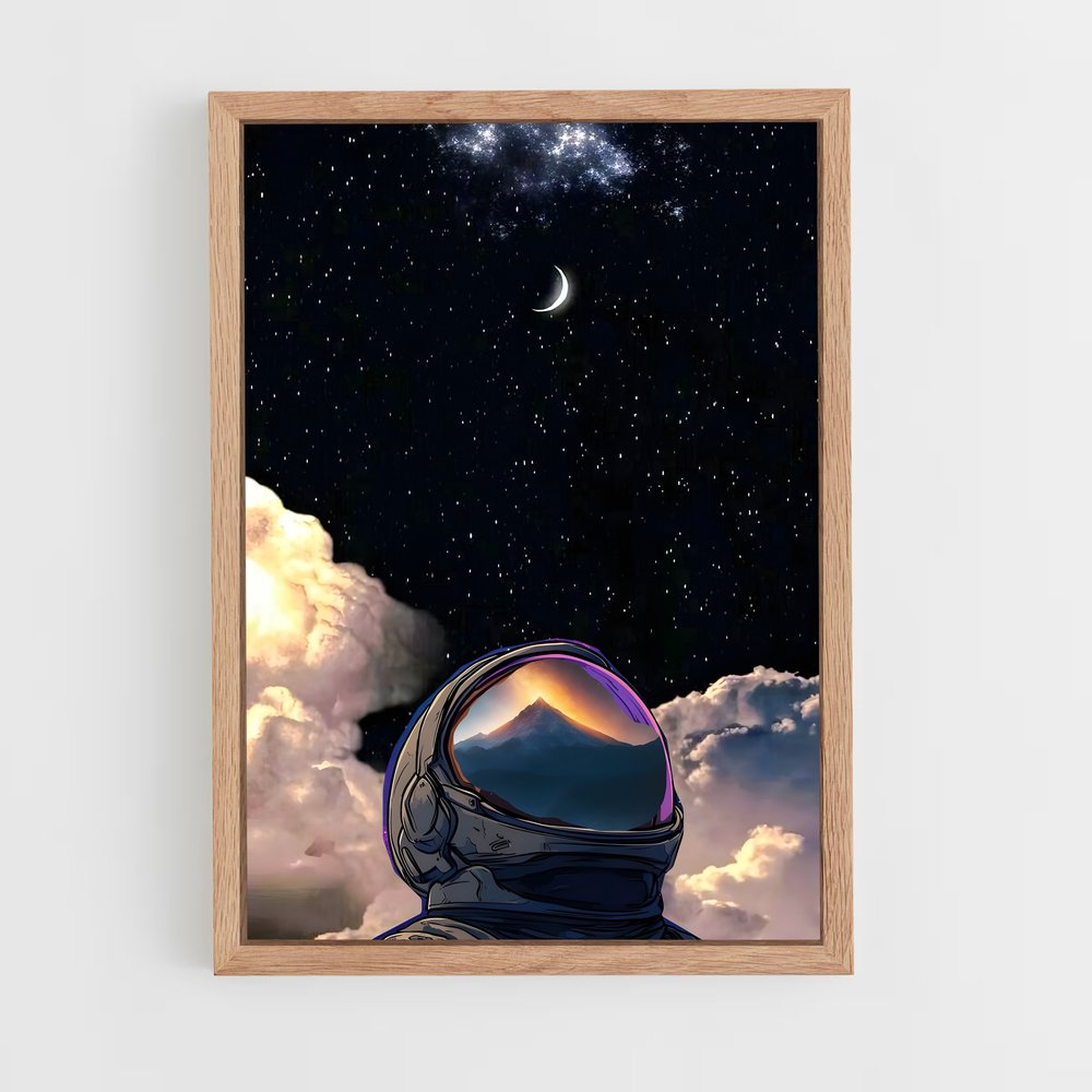 Poster Étoiles d'Astronaute – affiche Astronautes (vue 4)