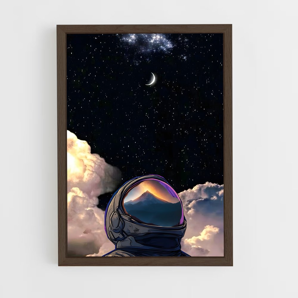 Poster Étoiles d'Astronaute – affiche Astronautes (vue 5)