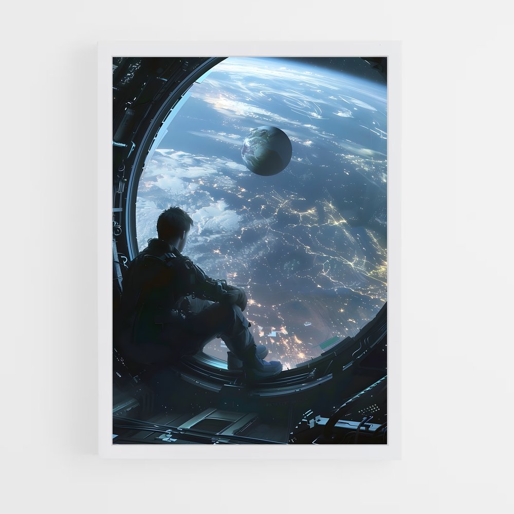 Poster La Vue Étoilée – affiche Astronautes (vue 3)