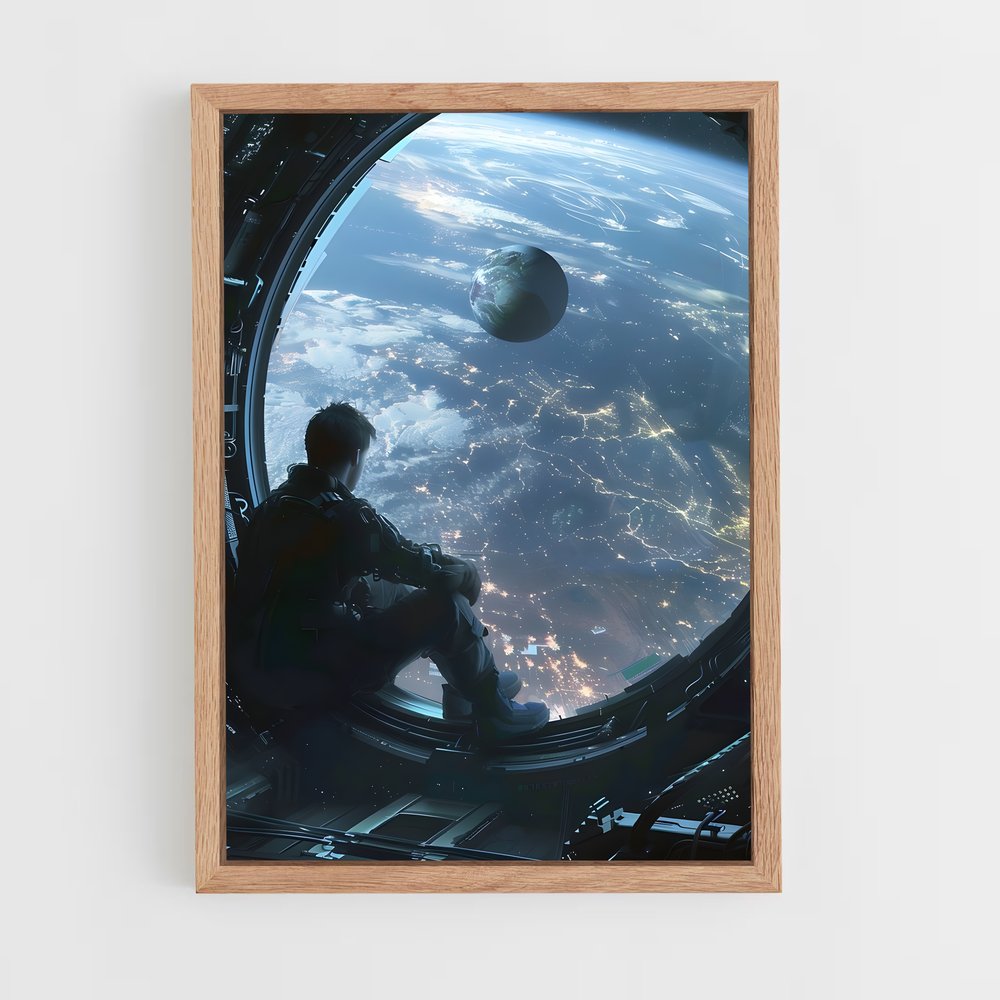 Poster La Vue Étoilée – affiche Astronautes (vue 4)