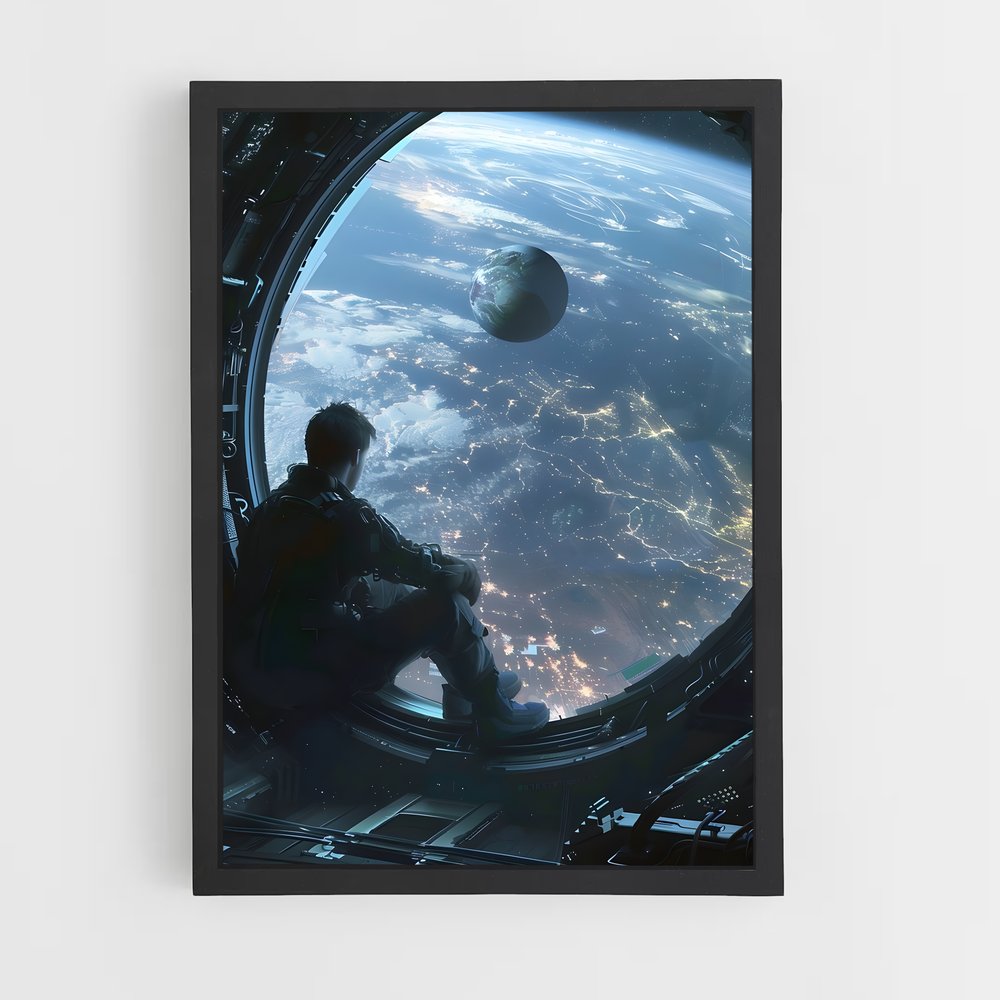 Poster La Vue Étoilée – affiche Astronautes (vue 2)