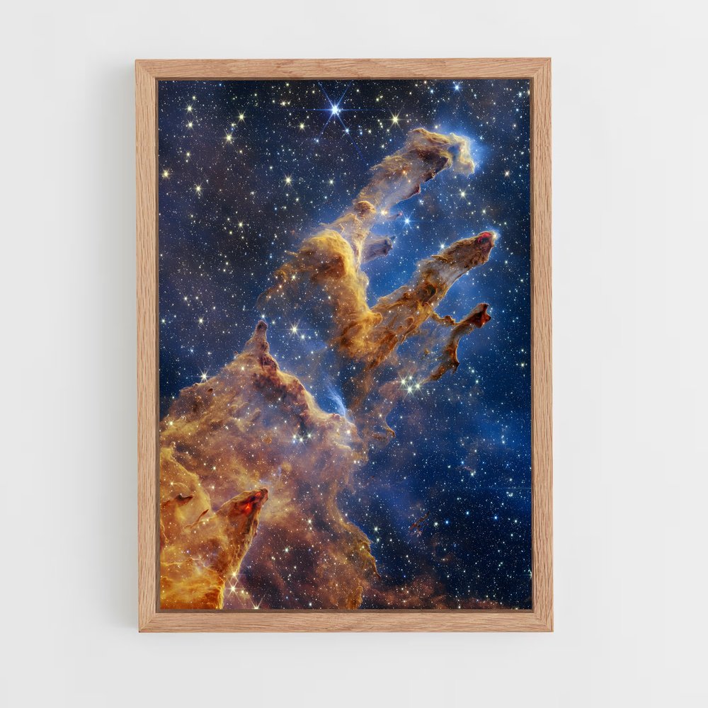 Poster L'Aigle Étoilé – affiche Astronomie (vue 4)