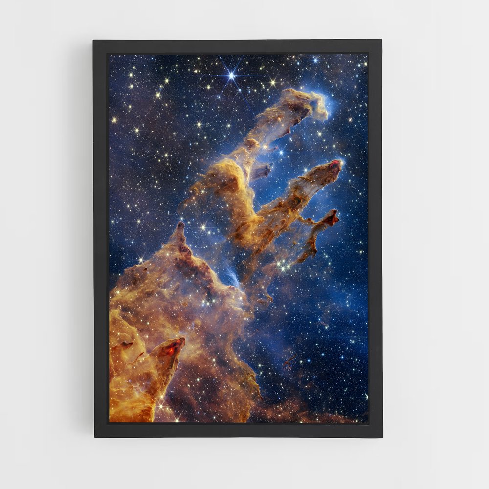 Poster L'Aigle Étoilé – affiche Astronomie (vue 2)