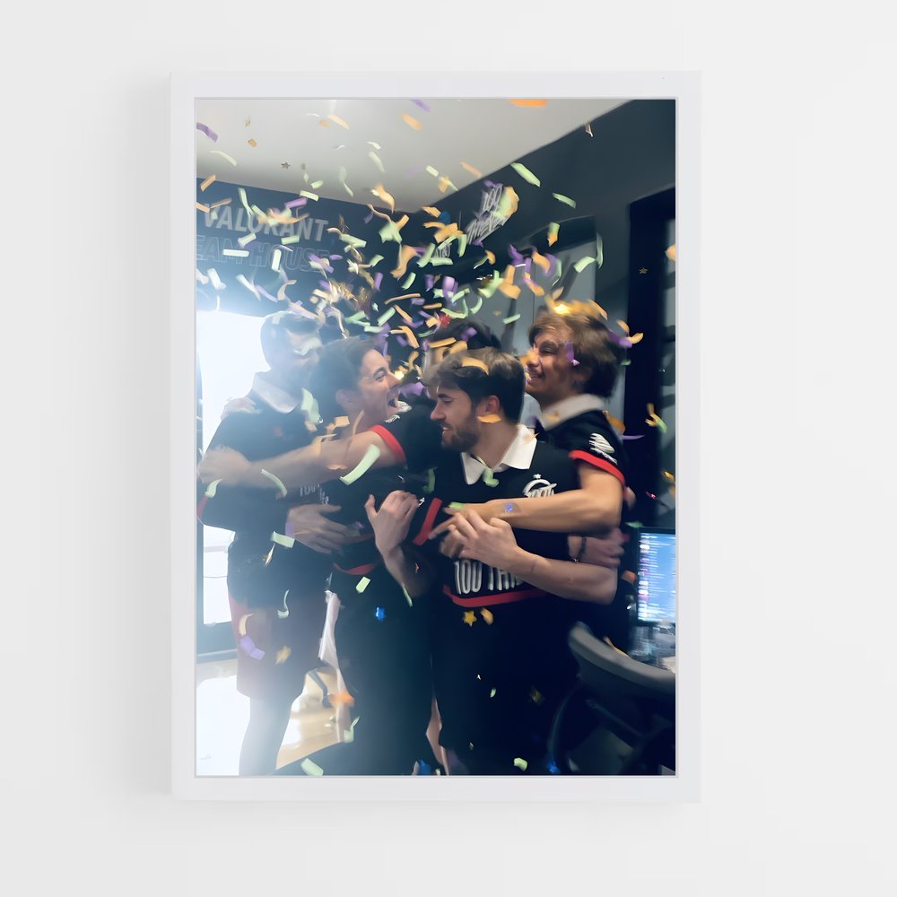 Poster Victoire Épique – affiche Esports (vue 3)