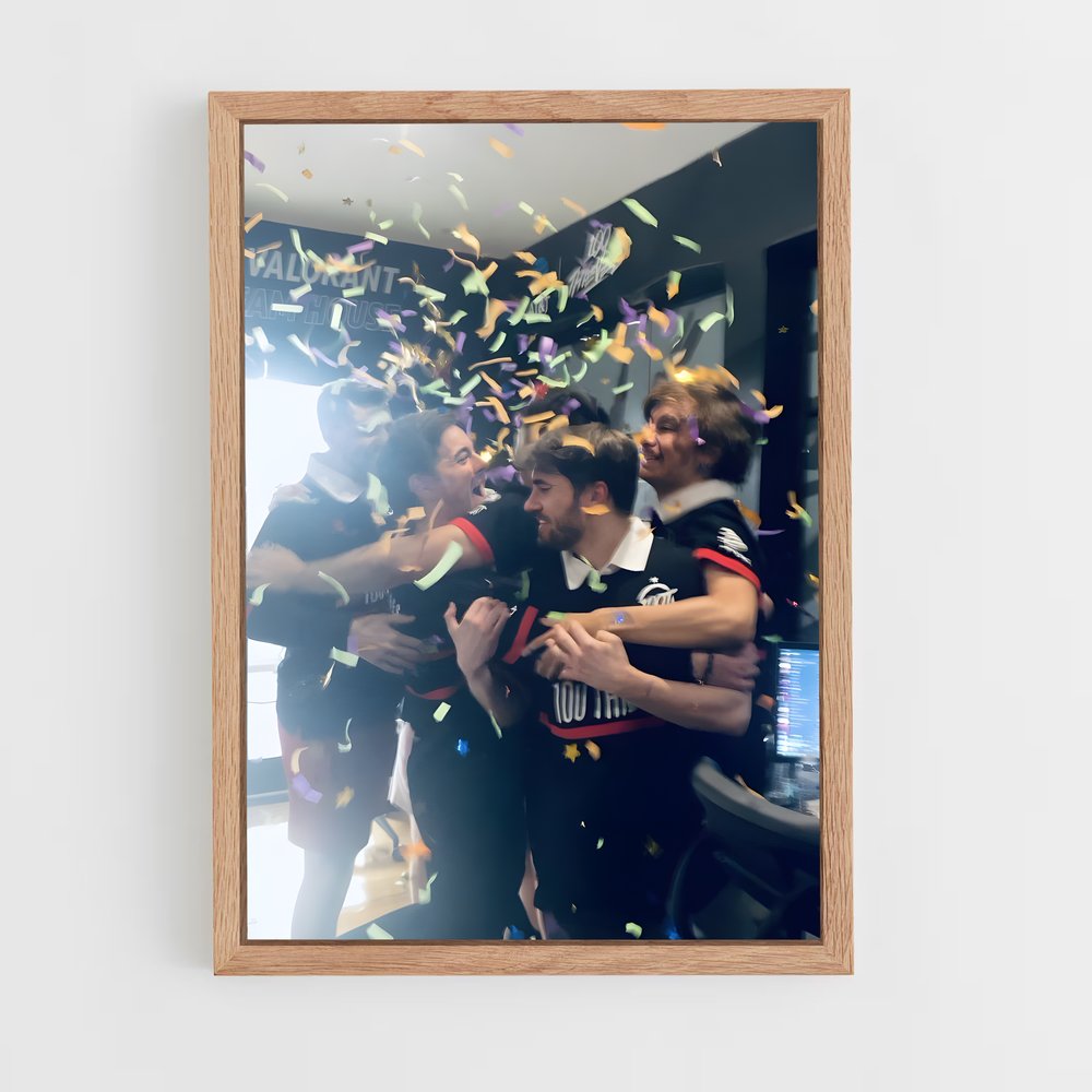 Poster Victoire Épique – affiche Esports (vue 4)