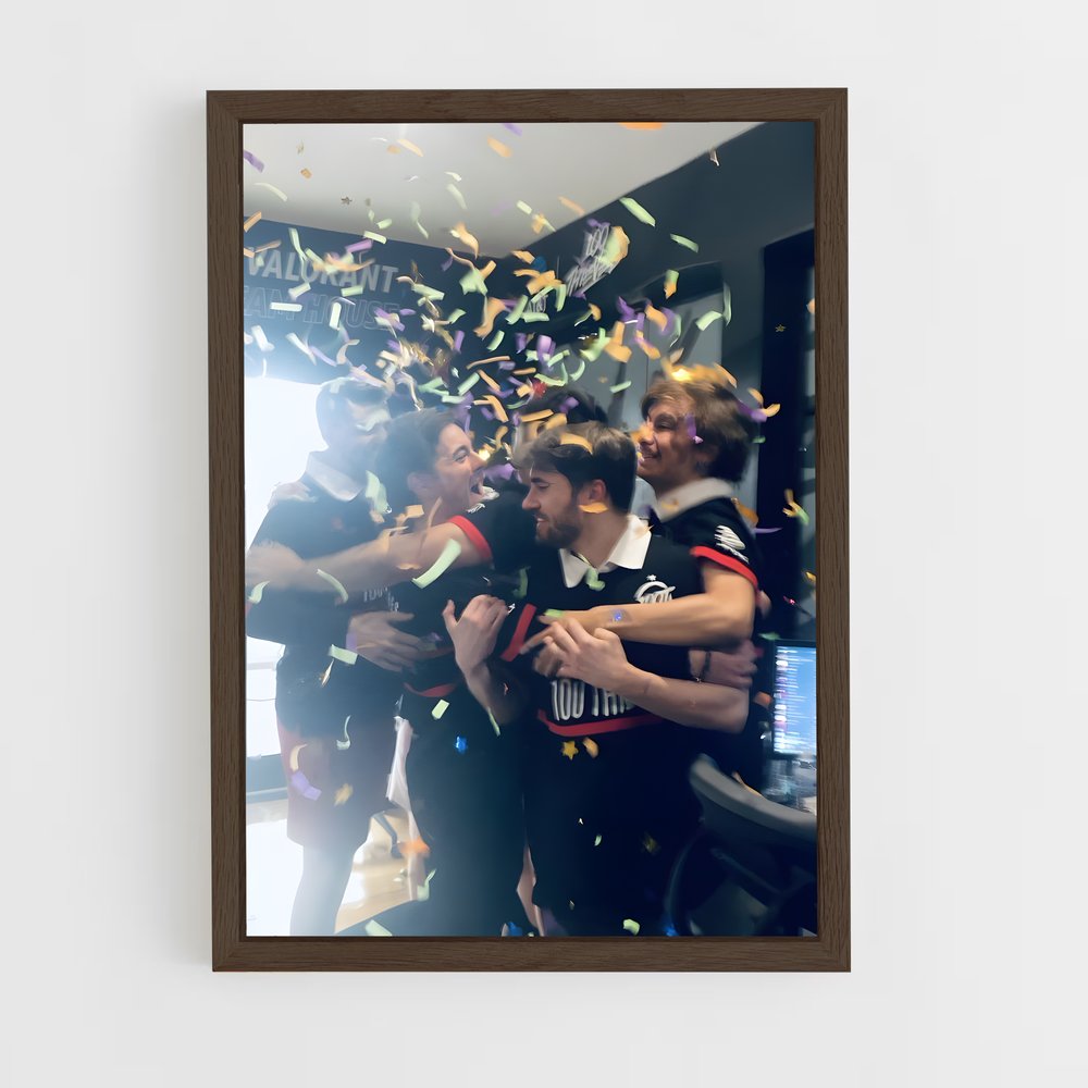 Poster Victoire Épique – affiche Esports (vue 5)