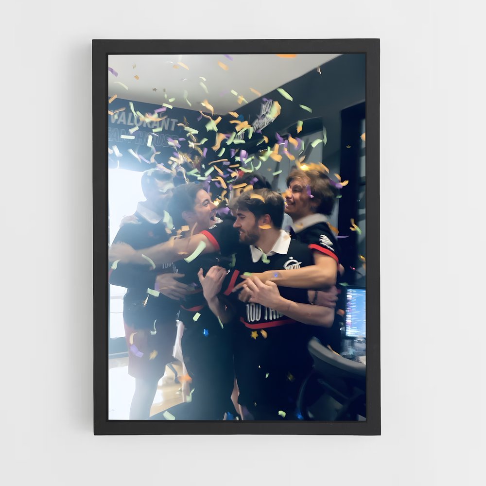 Poster Victoire Épique – affiche Esports (vue 2)