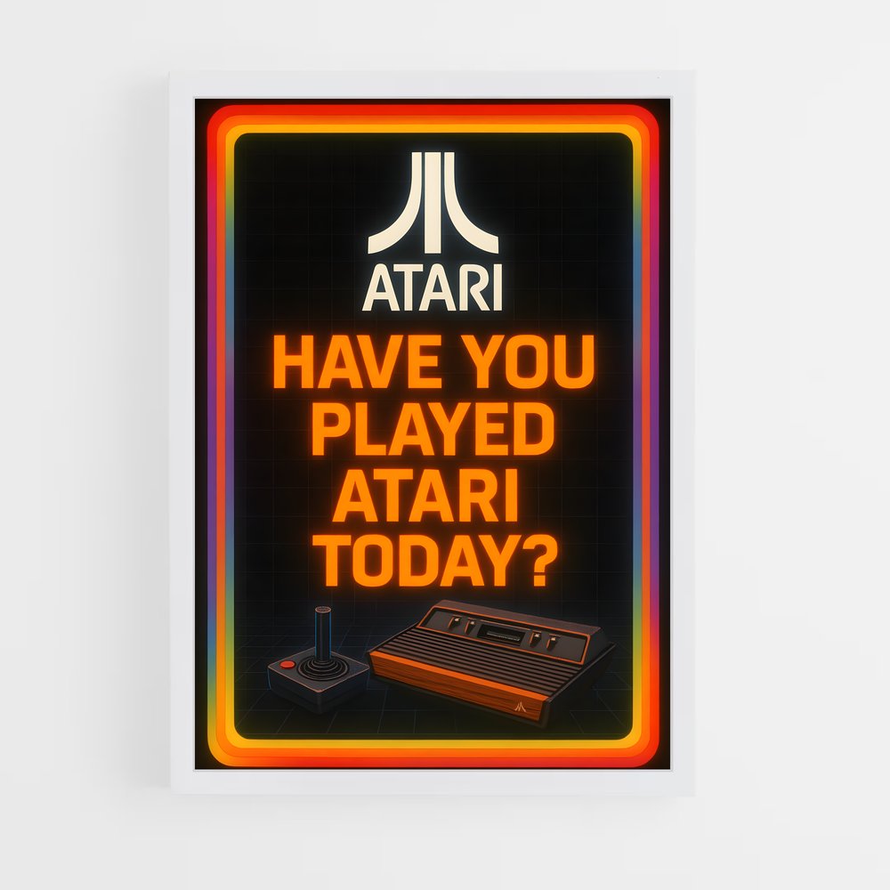 Poster Have You Played Today? – affiche Consoles (vue 3)
