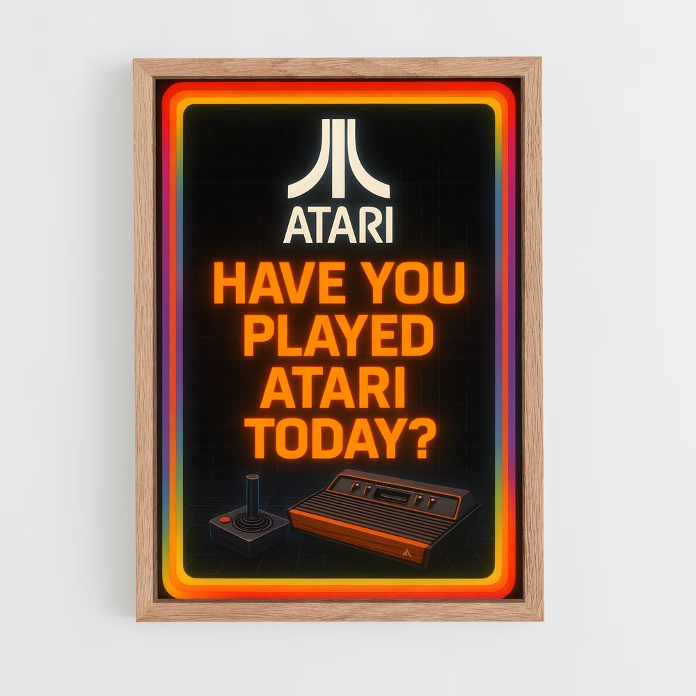 Poster Have You Played Today? – affiche Consoles (vue 4)