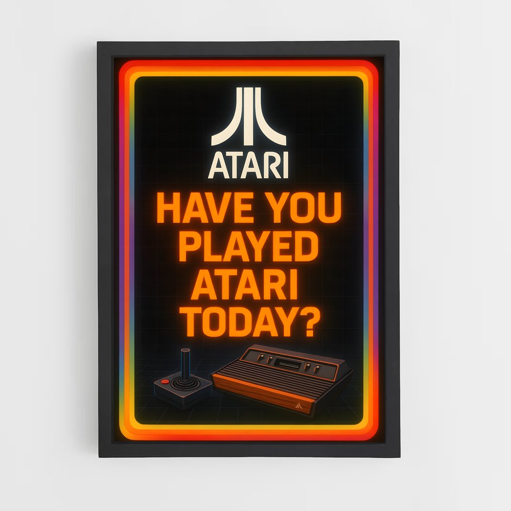 Poster Have You Played Today? – affiche Consoles (vue 2)