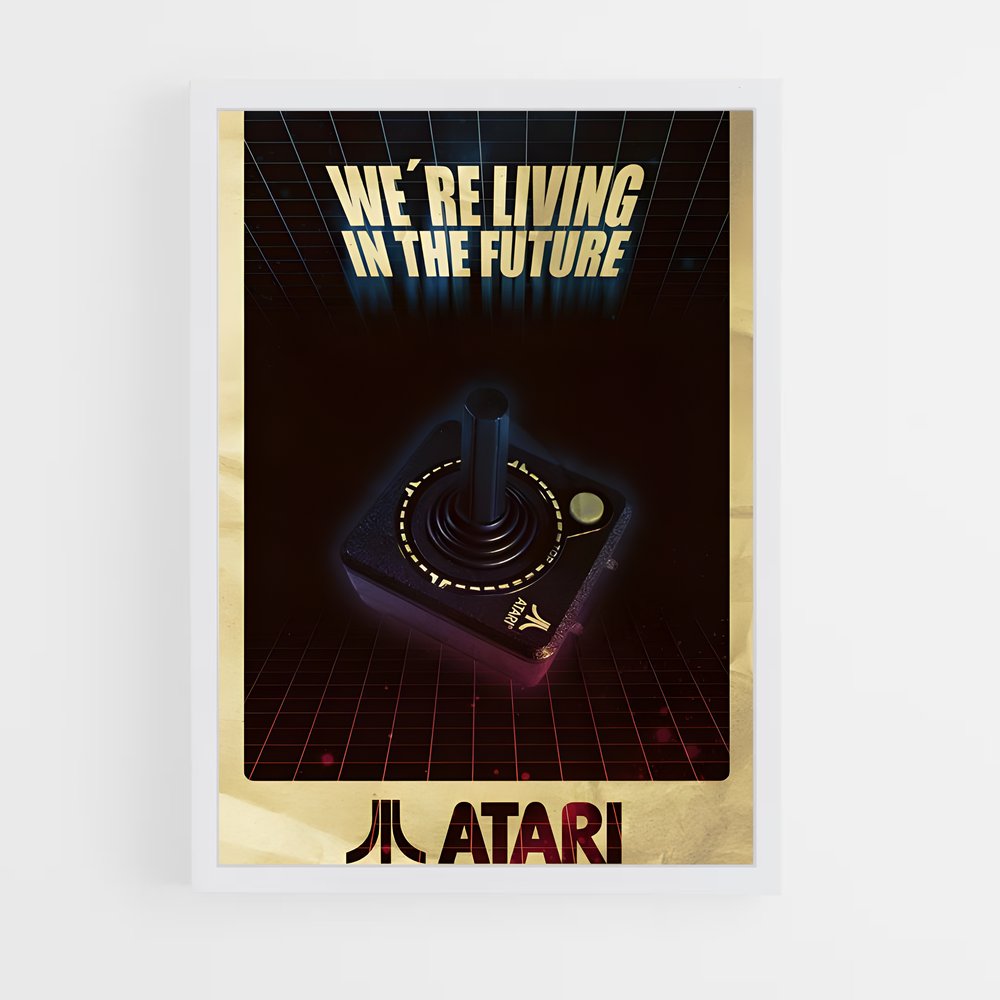 Poster Pixel Adventure – affiche Consoles (vue 3)